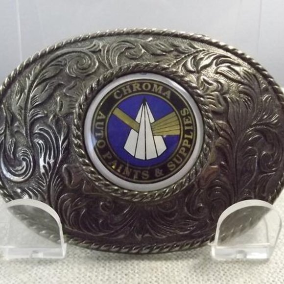 Chroma Auto Paints and Supplies Belt Buckle - Picture 2 of 9
